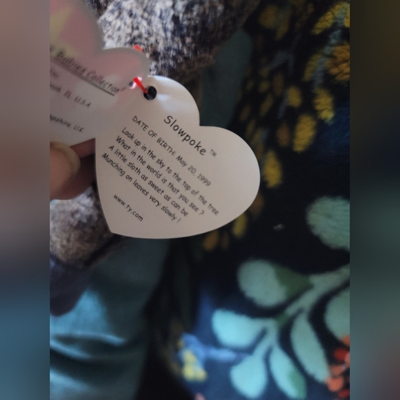 Beanie Babies lot 1997-1999, Tracker Slowpoke Almond - Picture 4 of 8